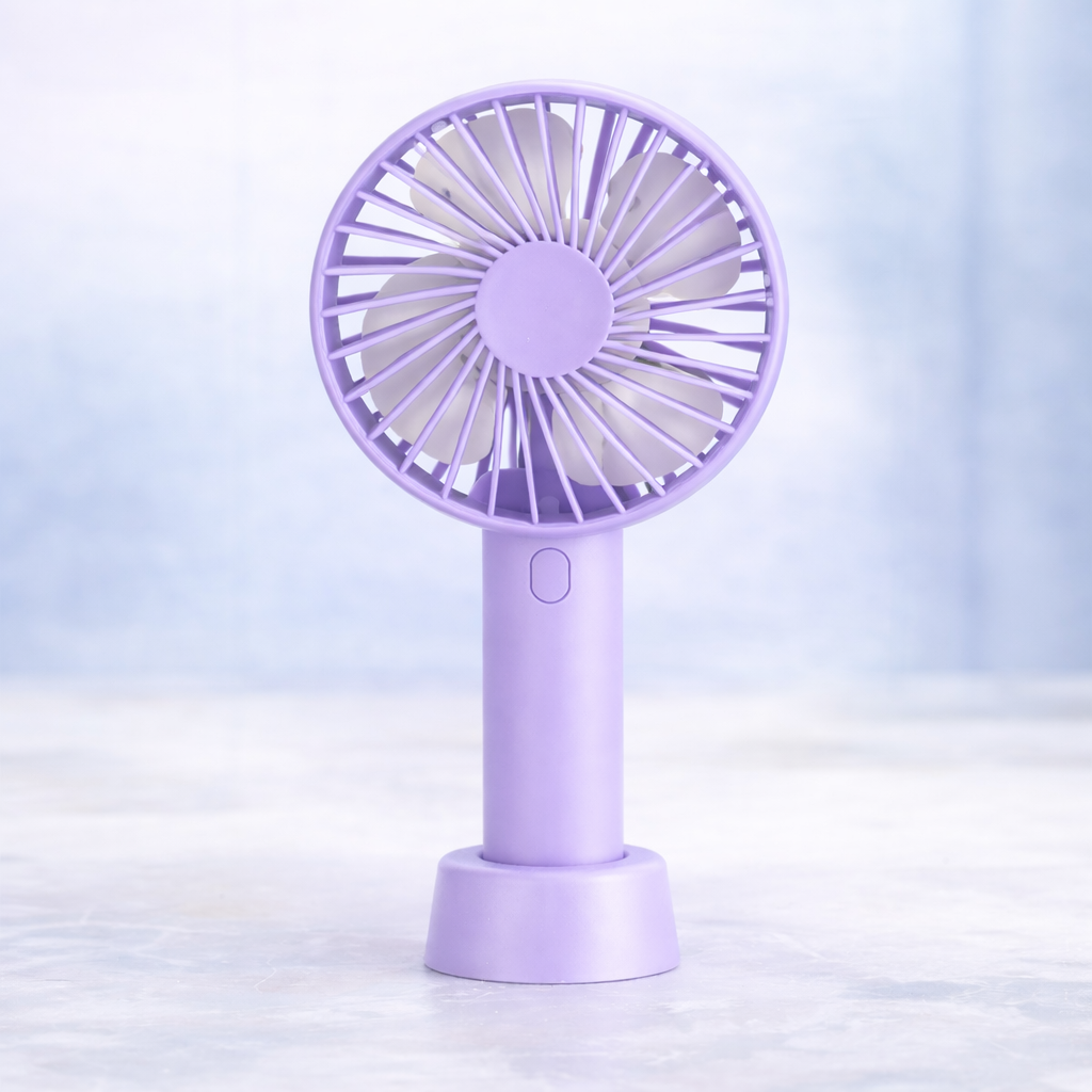 Mini Hand Fan (Portable & Rechargeable)