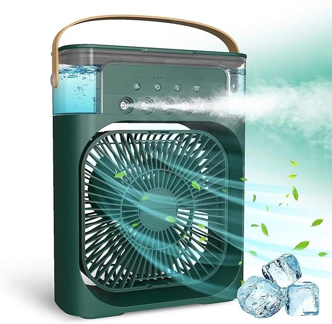 Portable Air Cooler Fan with Water Tank – Mini Cooling Fan