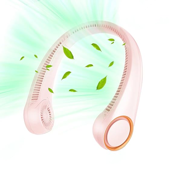 Portable Neck Cooling Fan – Hands-Free Personal Air Cooler