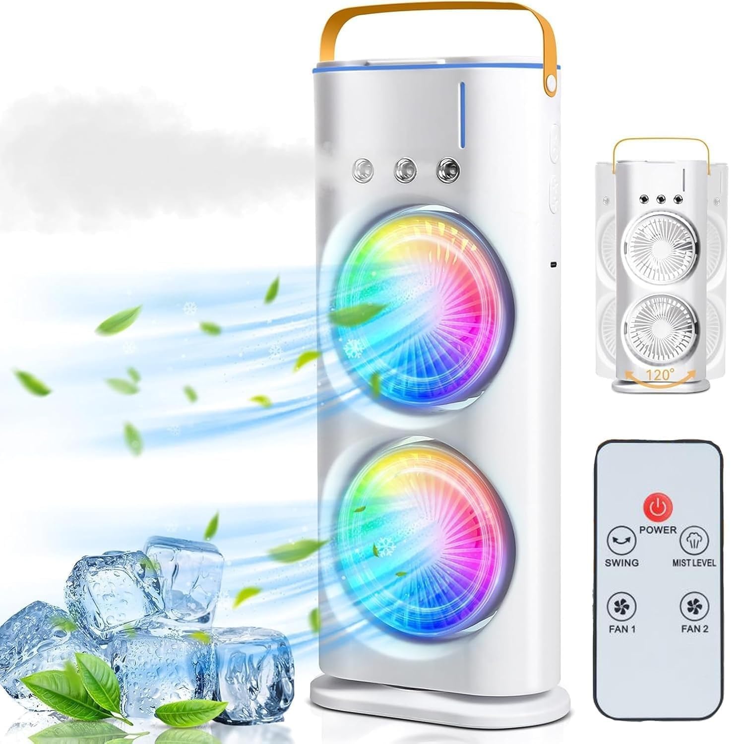 Dual Fan Mini Cooler